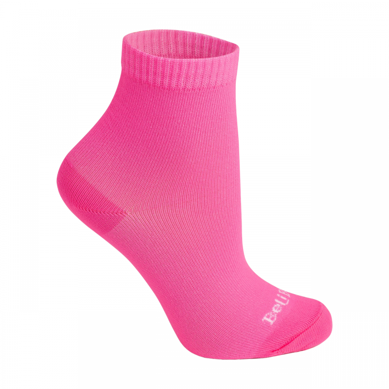 Meia Cano médio Rosa BeliBum