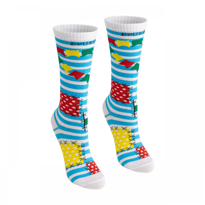 Meia 3/4 Remendo/Festa Junina BeliBum