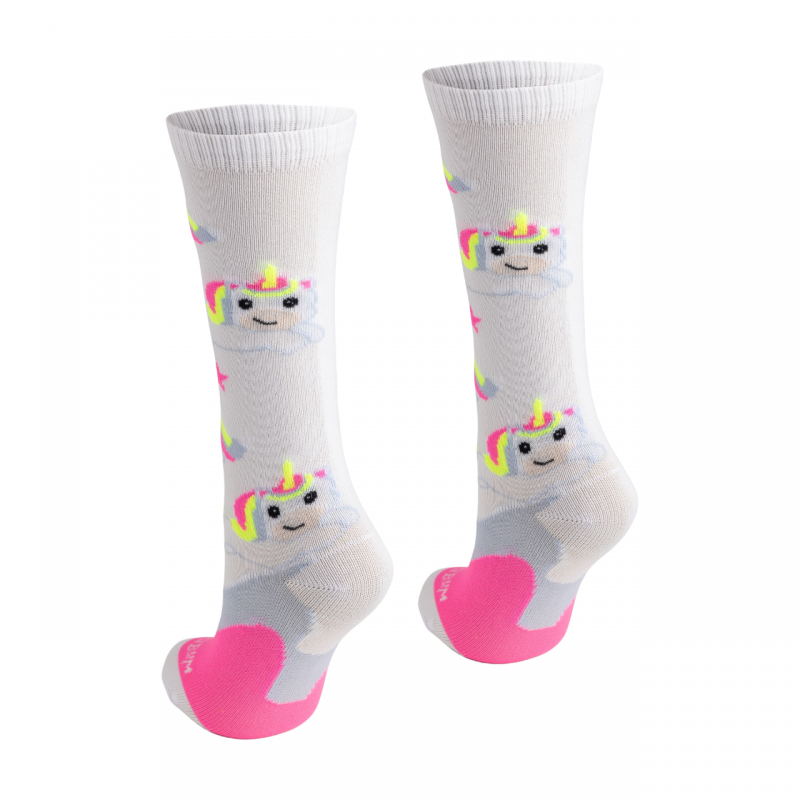 Meia 3/4 Unicórnios Estrelados BeliBum