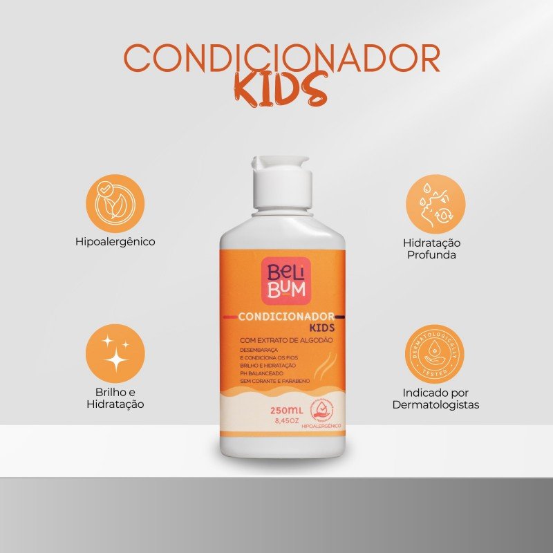Condicionador Kids Hipoalérgico 250ML